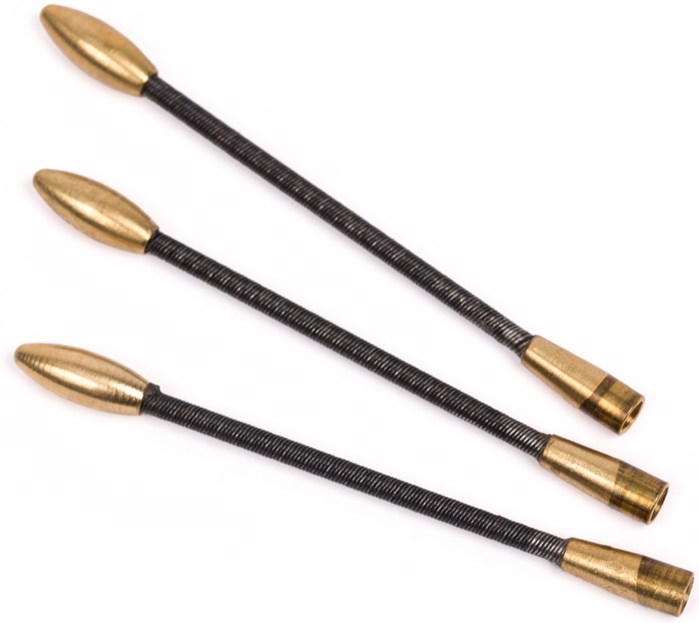 Univolt KB-FFK  7  3DB/CS  (101033) Rugós vezetöfej, átm. 7 mm, M5 menet, sárgaréz, 3db/csomag