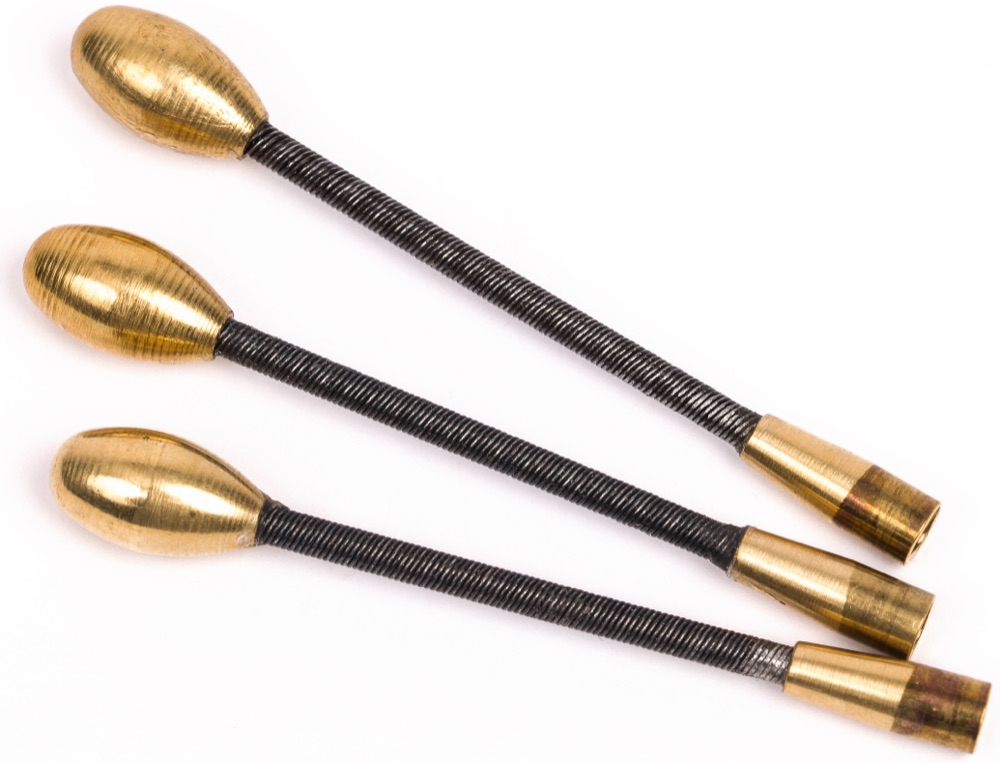 Univolt KB-FFK 10  3DB/CS  (101034) Rugós vezetöfej, átm. 10 mm, M5 menet, sárgaréz, 3db/csomag