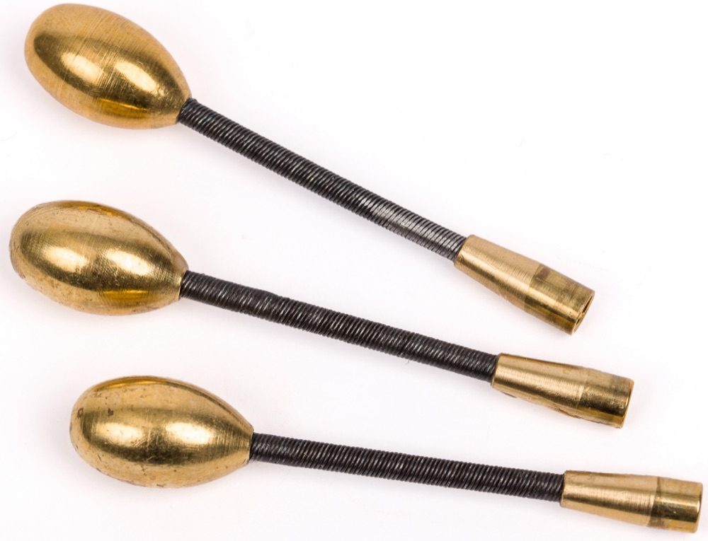 Univolt KB-FFK 13  3DB/CS  (101035) Rugós vezetöfej, átm. 13 mm, M5 menet, sárgaréz, 3db/csomag