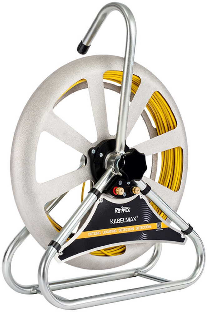 Univolt KM KABELMAX SONDE 2.0 30M  (104050) Nyomvonal és végpont meghatározó, fix jeladóval 8x77mm, b.szál 30m/4,5mm