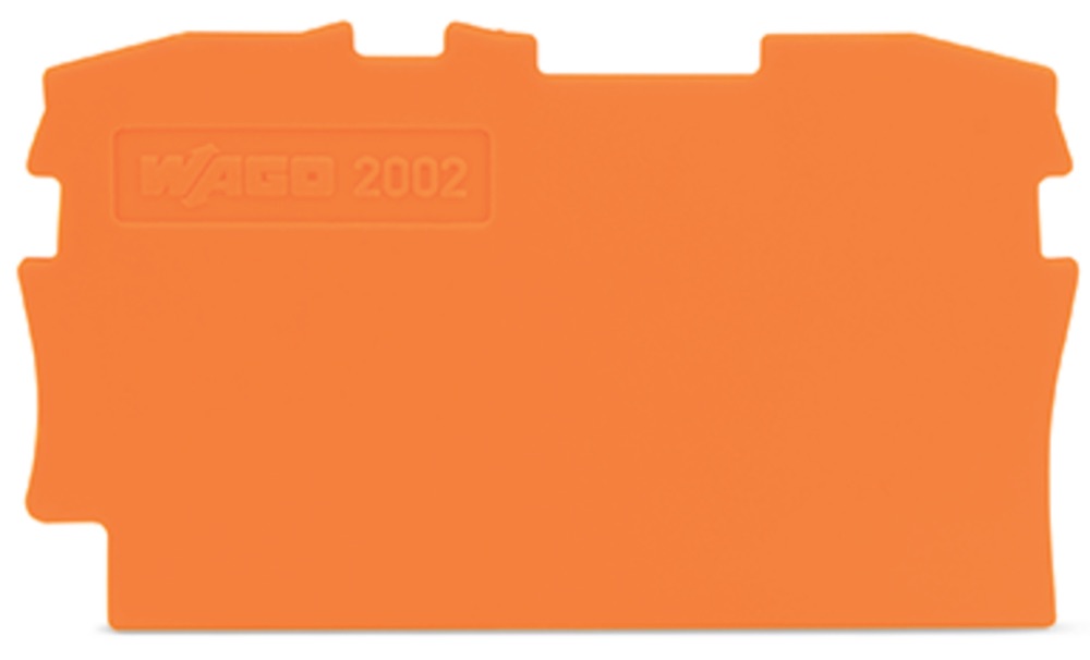 WAGO 2002-1292 TOPJOB_S Véglap narancssárga - 2001; 2002 sorozatú sorkapcsokhoz