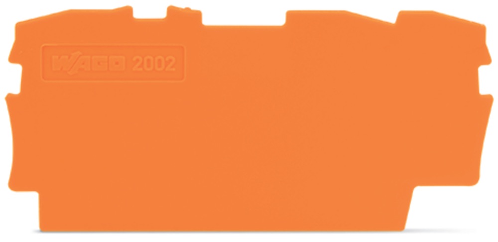 WAGO 2002-1392 véglap, narancs