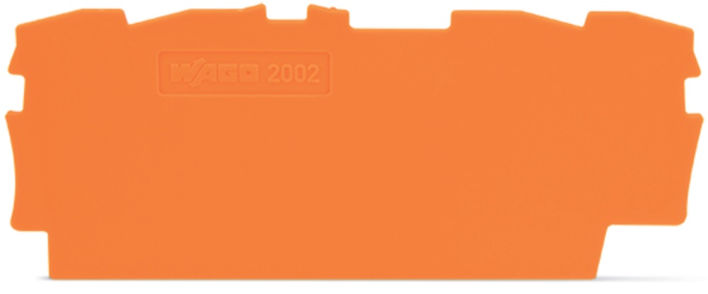 WAGO 2002-1492 véglap 0,8mm, narancs