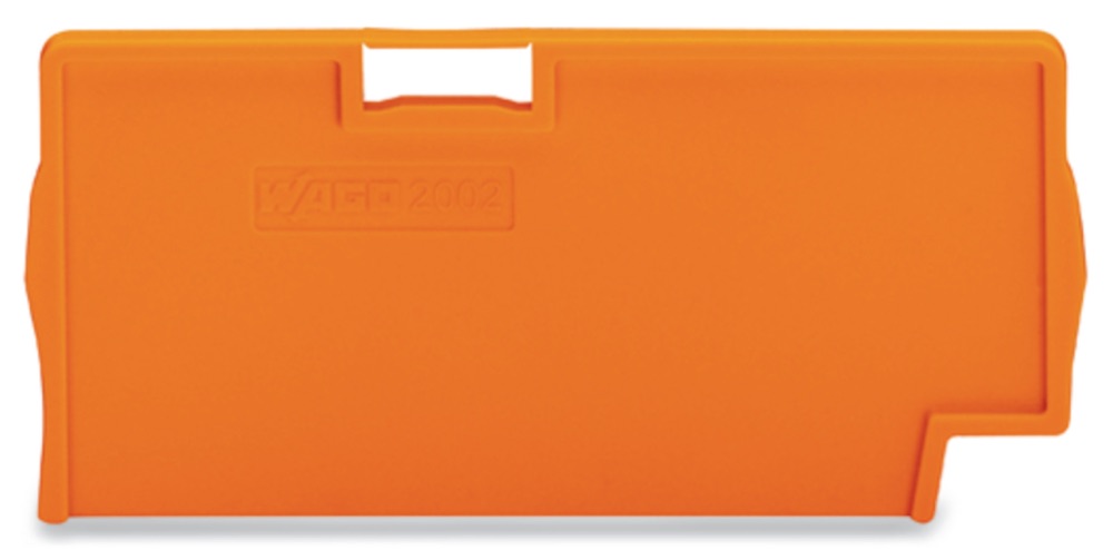 WAGO 2002-1494 Elválasztólap; 2 mm vastag; túlméretes; narancssárga