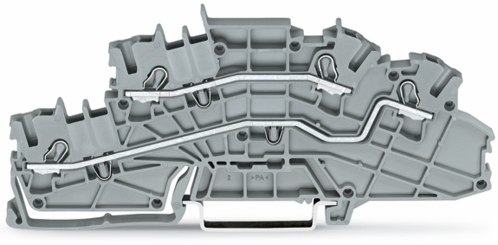 WAGO 2003-6642 Többemeletes installációs sorkapocs 4 -mm2, szürke