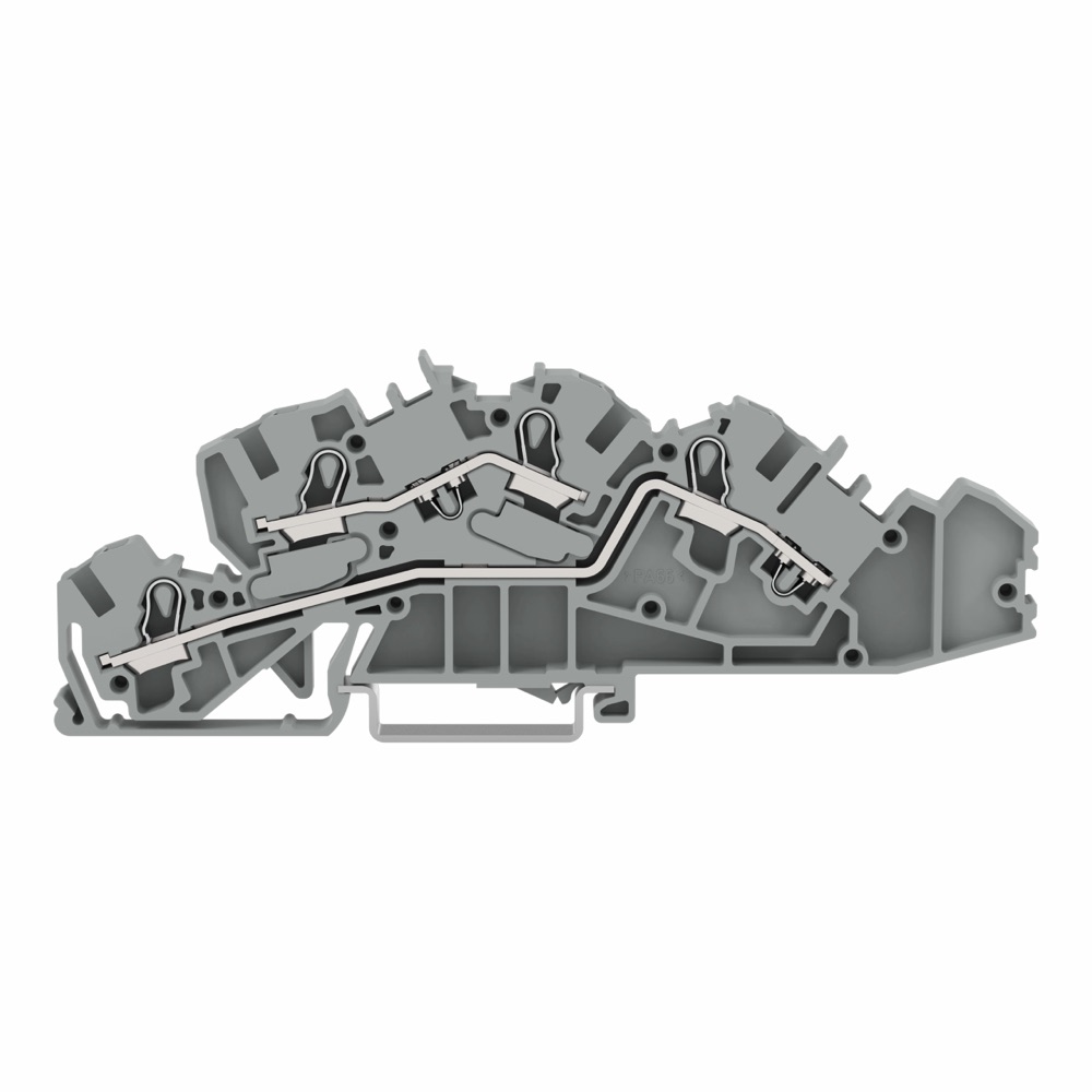 WAGO 2005-7642 Többemeletes installációs sorkapocs 6 mm2, szürke