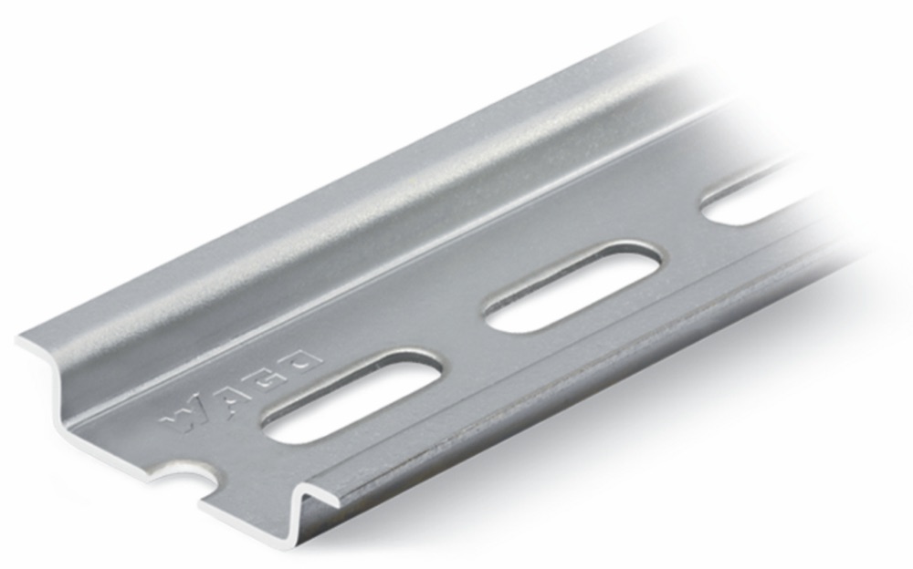 WAGO 210-115 Acél rögzítő sín 35 x 7,5 mm 1mm vastag