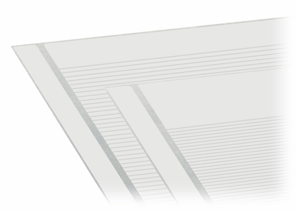 WAGO 210-332/350-202 Jelölőszalagok A4-es papíron, fehér