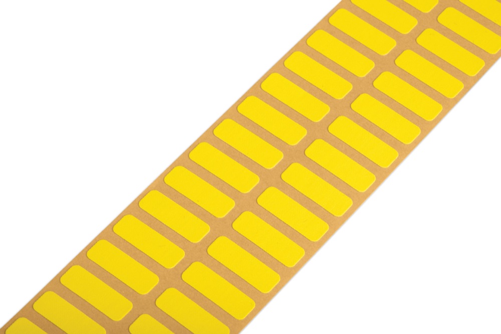 WAGO 210-811/000-002 Textilcímkék Smart Printer-hez folyamatosan öntapadó, sárga