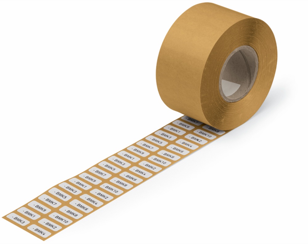WAGO 210-811 Textilcímkék Smart Printer-hez folyamatosan öntapadó, fehér