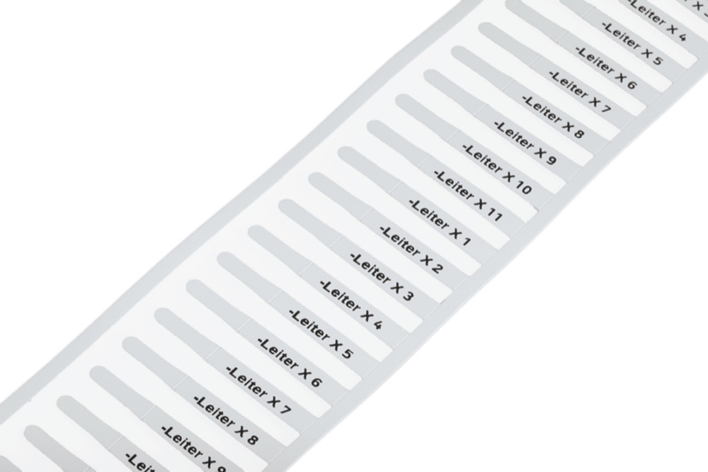 WAGO 211-821 Jelölőkártya; Smart Printer-hez; fúvókák használatához; fehér termékfotó