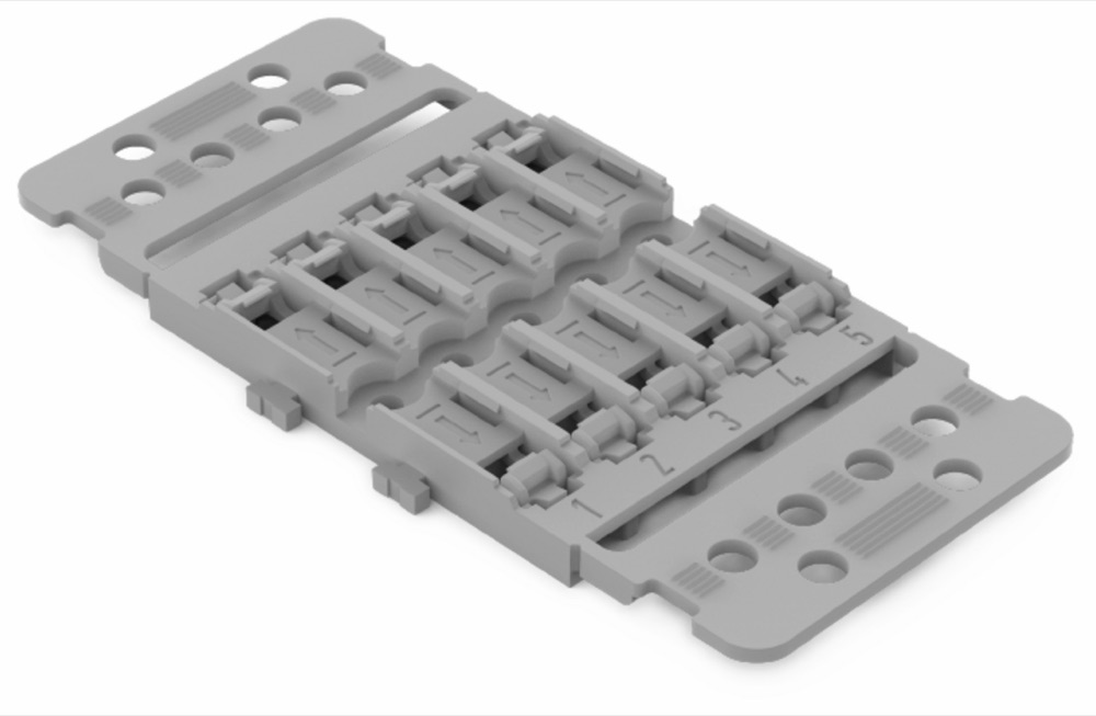 WAGO 221-2505 Rögzítő adapter; 5irányú; 221-2411-es vezeték összekötőhöz termékfotó