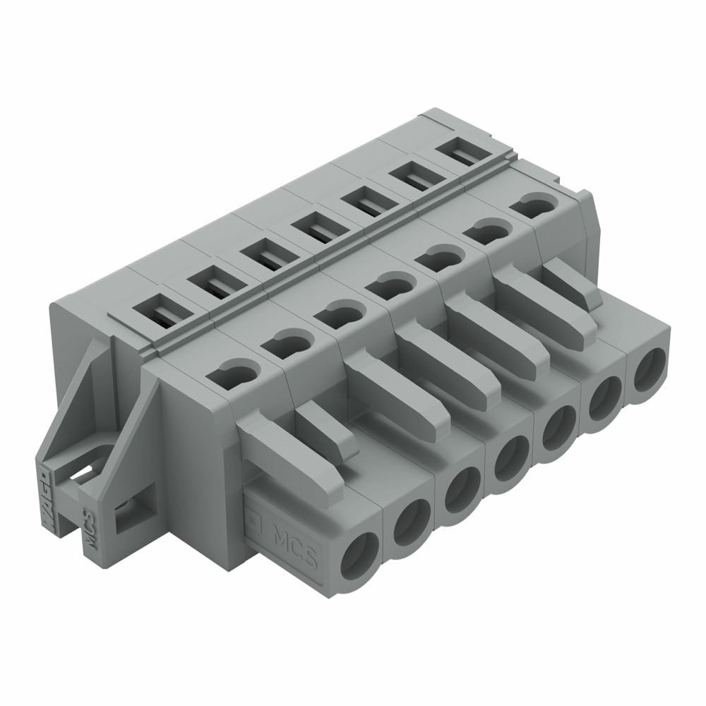 WAGO 231-107/031-000 1 vezetékes anyacsatlakozó szürke termékfotó