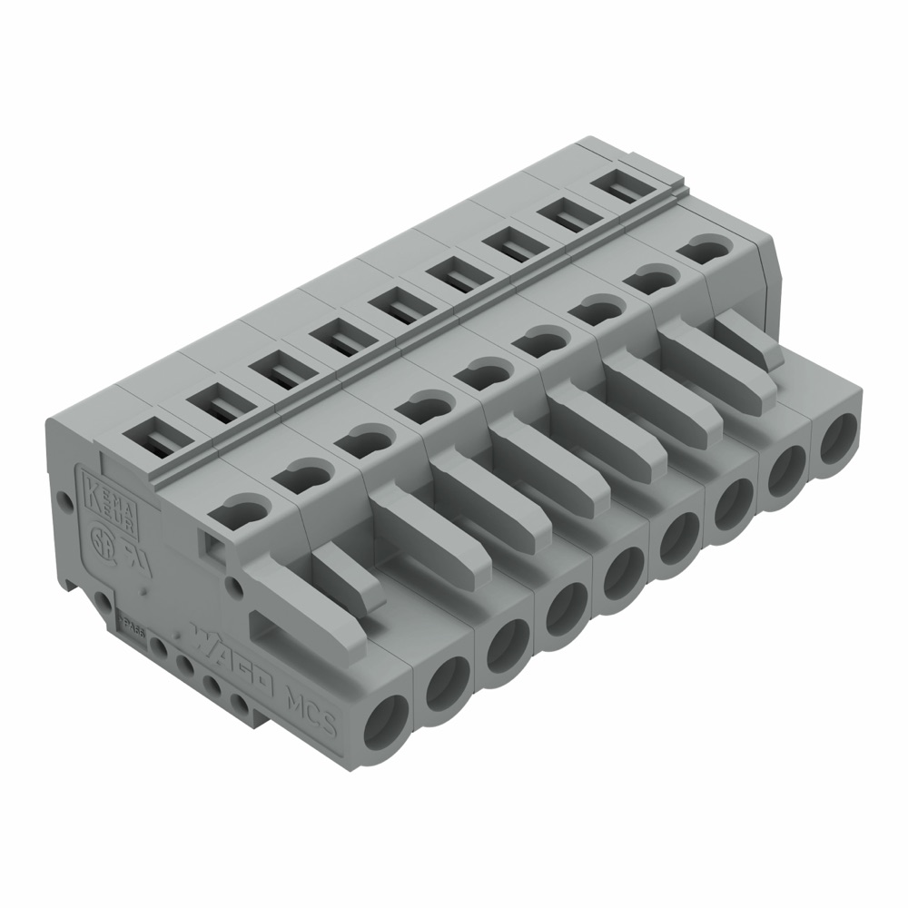 WAGO 231-109/026-000 1 vezetékes anyacsatlakozó szürke termékfotó