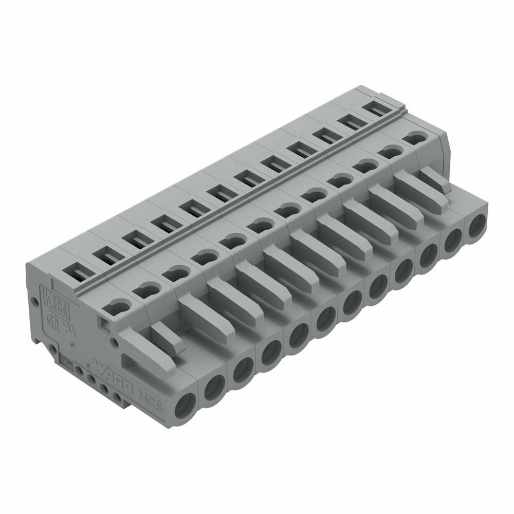 WAGO 231-112/026-000 1 vezetékes anyacsatlakozó szürke termékfotó