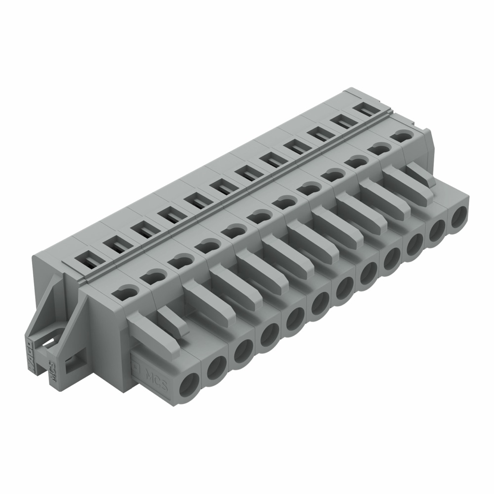 WAGO 231-112/031-000 1 vezetékes anyacsatlakozó szürke termékfotó
