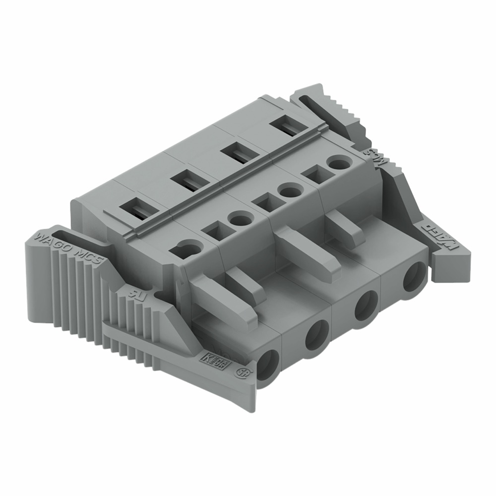 WAGO 231-204/037-000 1 vezetékes anyacsatlakozó szürke termékfotó