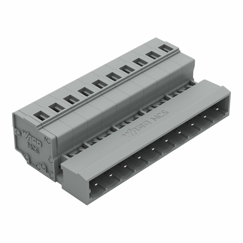 WAGO 231-610 1 vezetékes apacsatlakozó szürke