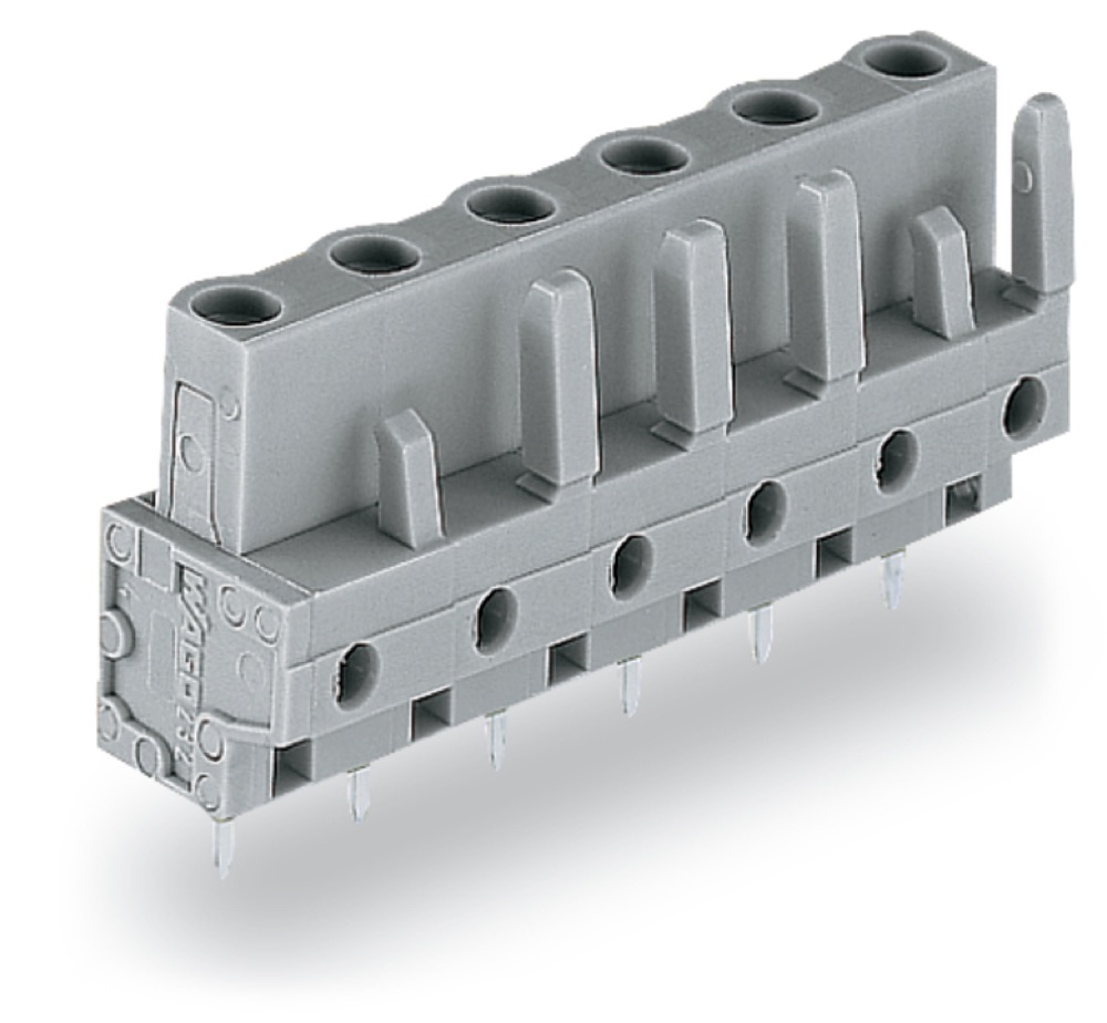 WAGO  232-734 THT csatlakozó aljzat 0,6x1,0 mm 4P