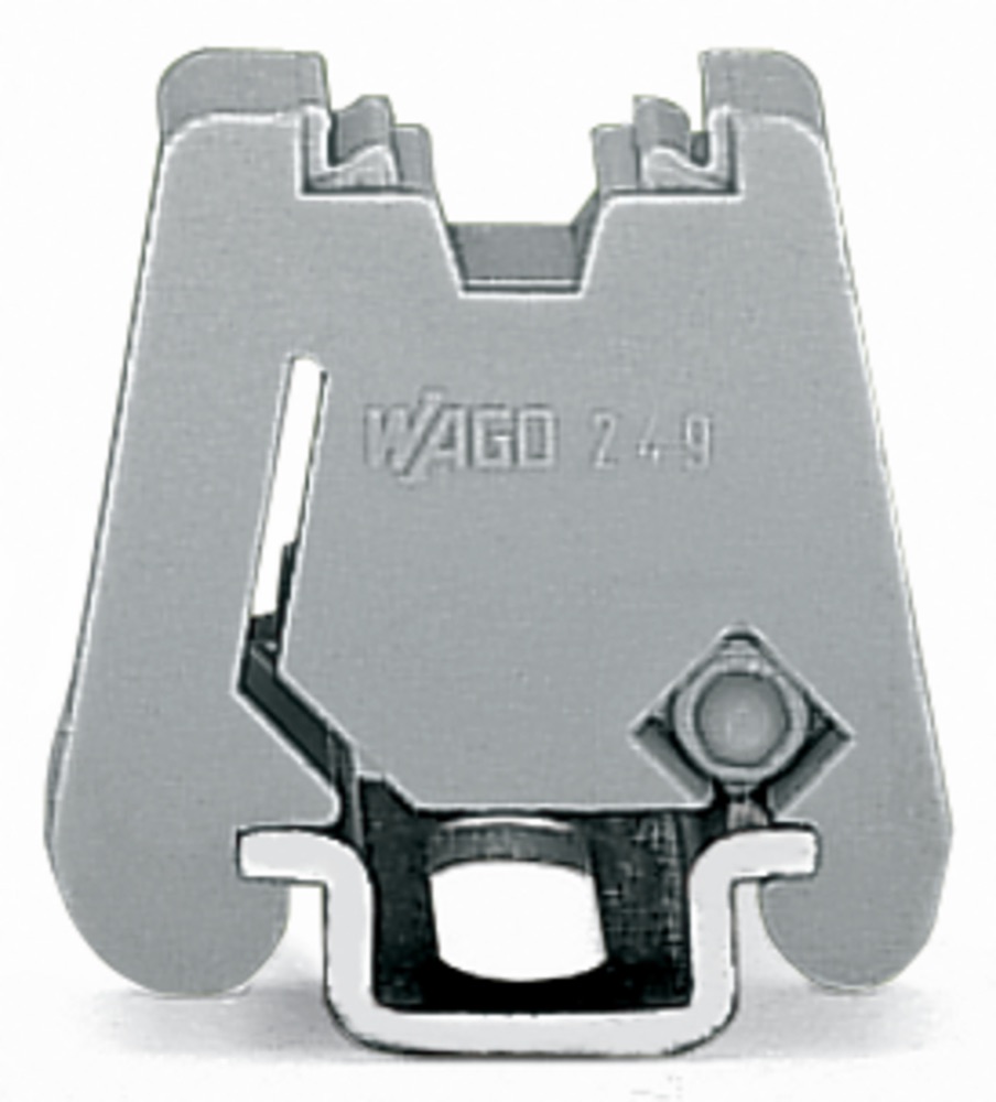 WAGO 249-101 Csavar nélküli végrögzítő; 6 mm széles; WMB-jelöléshez termékfotó