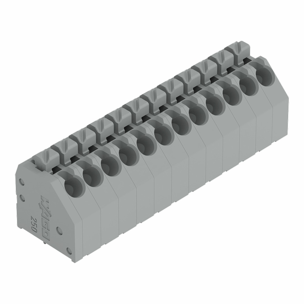 WAGO  250-212 nyák sorkapocs 12p, 1,5mm2 szürke termékfotó