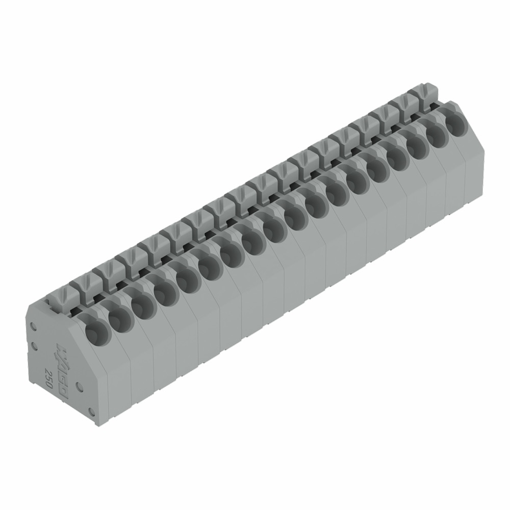 WAGO  250-218 nyák sorkapocs 18p, 1,5mm2 szürke termékfotó