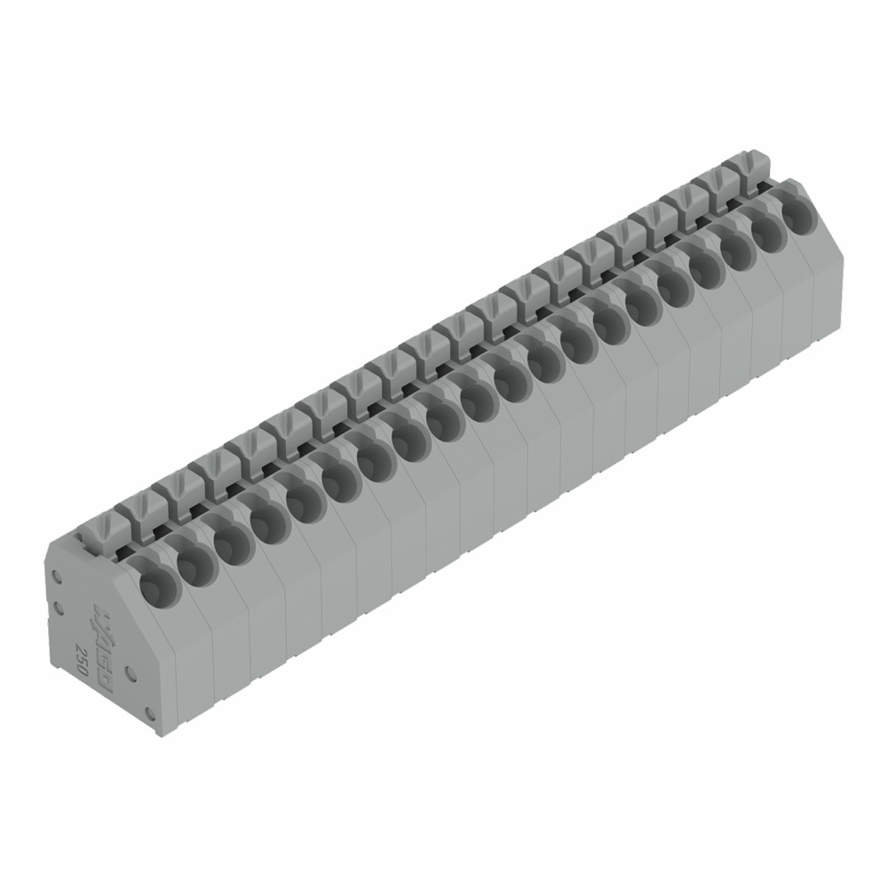 WAGO  250-220 nyák sorkapocs 20p, 1,5mm2 szürke termékfotó