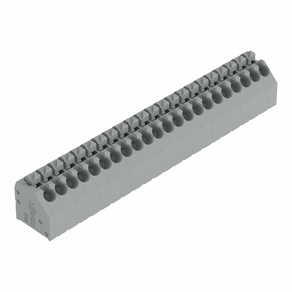 WAGO  250-222 nyák sorkapocs 22p, 1,5mm2 szürke termékfotó