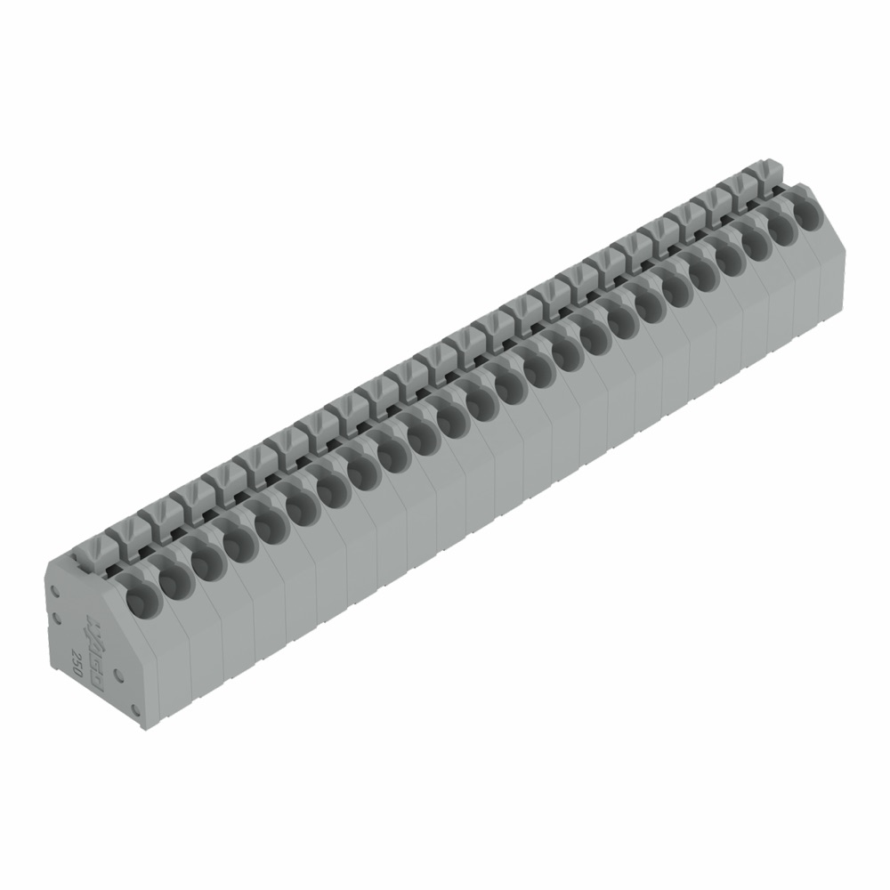 WAGO  250-224 nyák sorkapocs 24p, 1,5mm2 szürke termékfotó