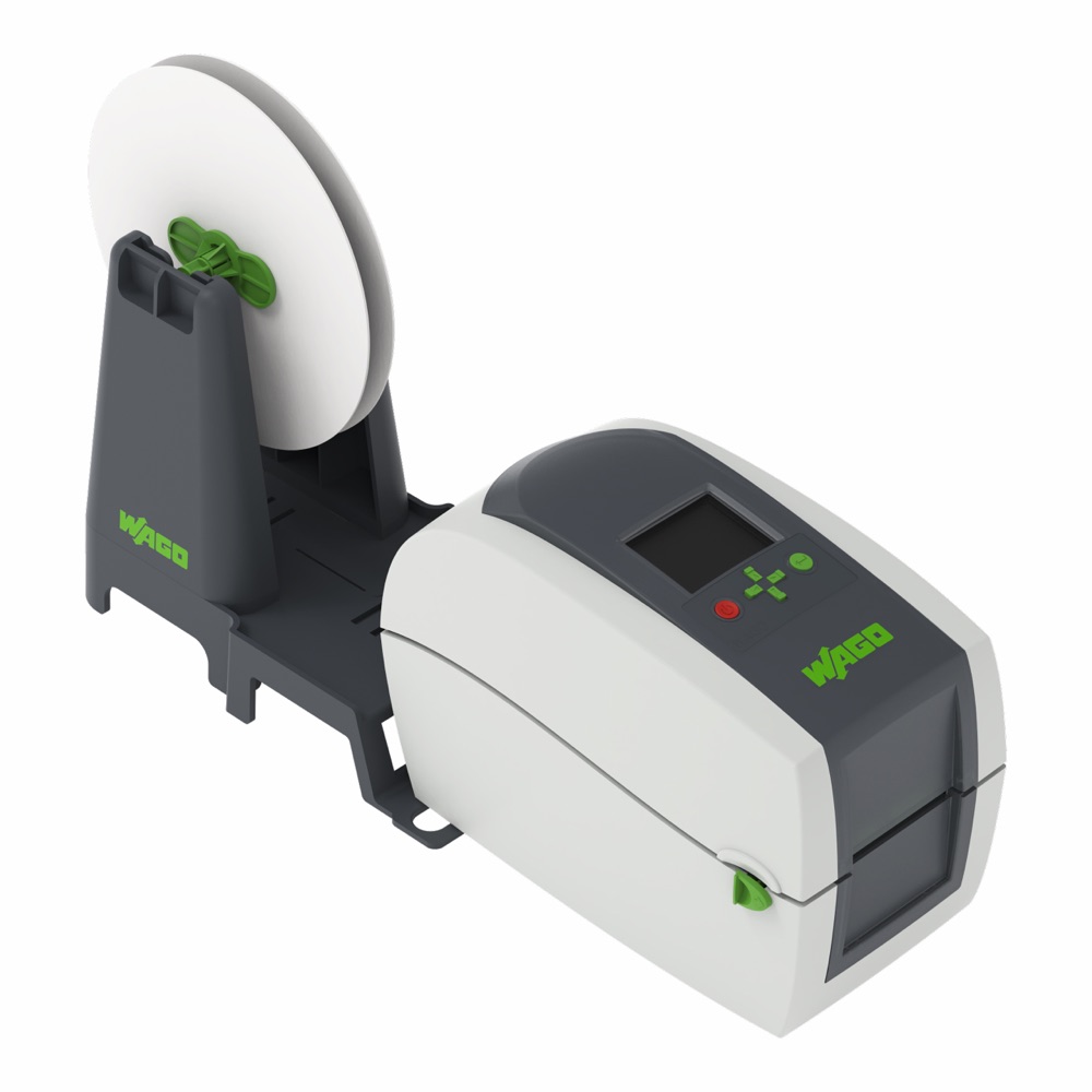 WAGO 258-5107 smartPRINTER termotranszfer nyomtató, indulókészlet jelölő anyaggal