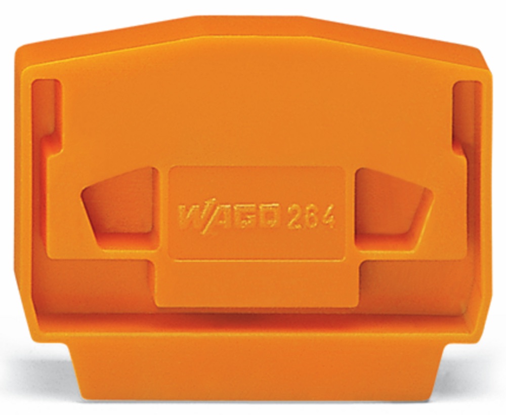 WAGO 264-368 Vég- és válaszlap 4mm vastag, szürke termékfotó