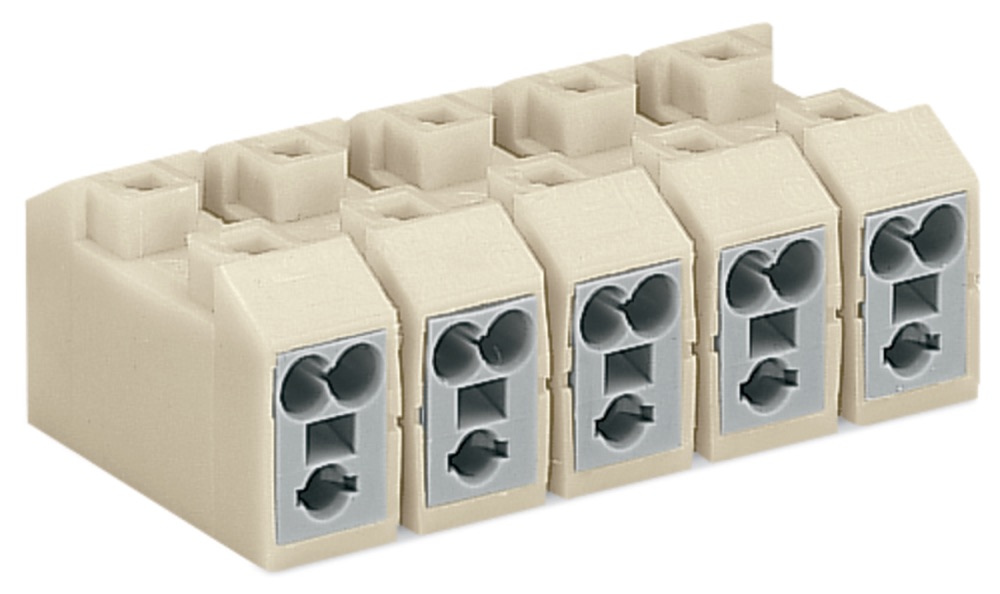 WAGO 272-105 Tápegység-csatlakozó sorkapocs, 5 pólusú; 2,50 mm2; fehér termékfotó