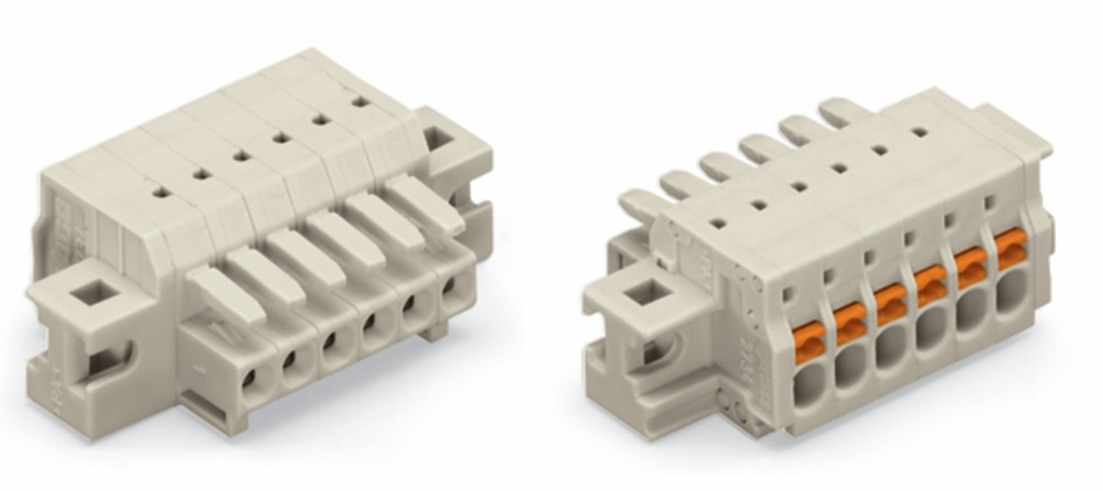 WAGO 2734-108/031-000 1 vezetékes anyacsatlakozó, 1,5mm2, világosszürke termékfotó