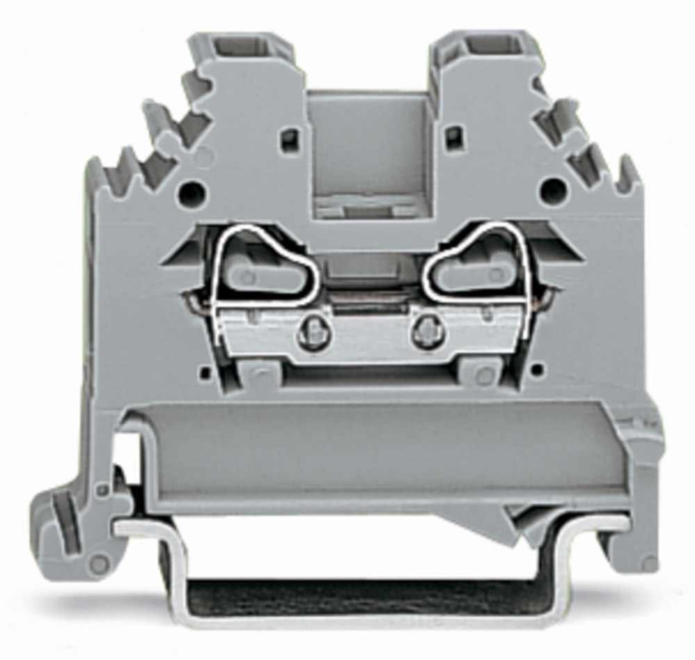 WAGO 280-101 2 vezetékes átmenő sorkapocs 2,5 mm2, szürke termékfotó