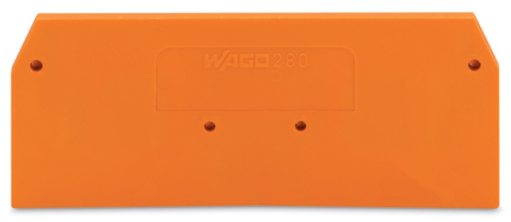 WAGO 280-326 Vég- és válaszlap; 2,5 mm vastag termékfotó