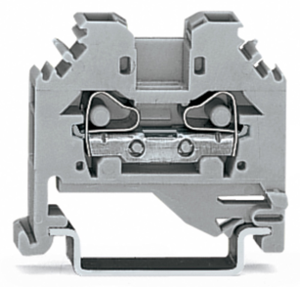 WAGO 281-101 2 vezetékes átmenő sorkapocs 4 -mm2, szürke termékfotó