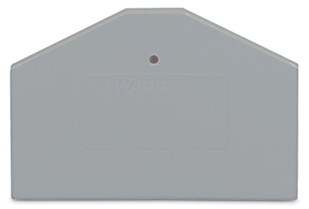 WAGO 281-312 Vég- és válaszlap 2.5 mm vastag, szürke termékfotó