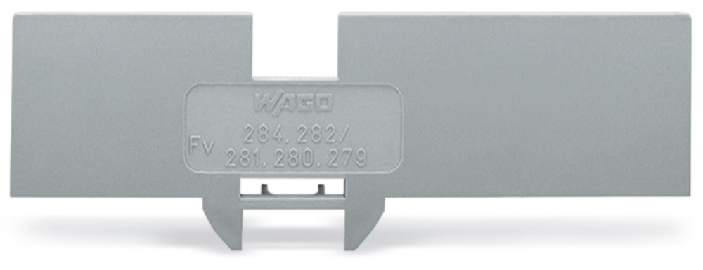WAGO 284-346 véglap redukáló áthidalóhoz, narancssárga, 1 mm vastag termékfotó