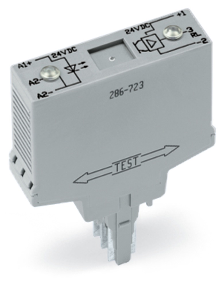 WAGO 286-723 OPTO 24VDC, szürke