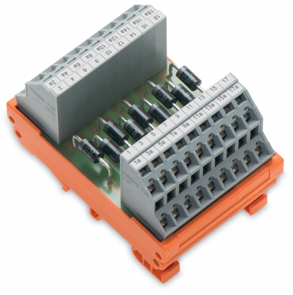 WAGO 289-105 CM-D 9x 1N5408 termékfotó