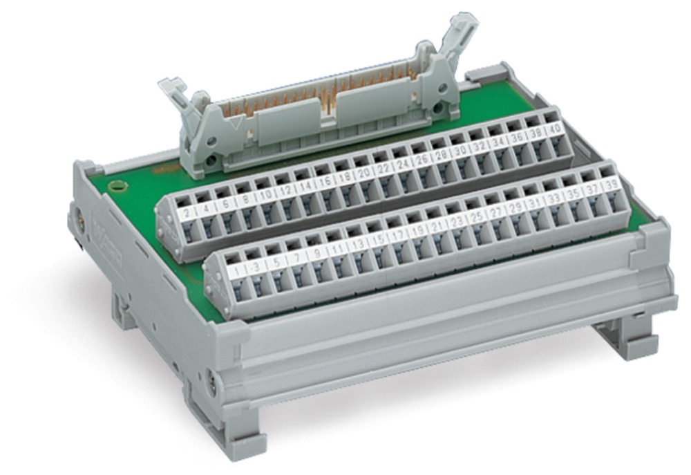 WAGO 289-504 Interfészmodul apacsatlakozóval a DIN41651 szerint 20 pólusú