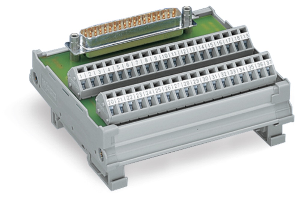 WAGO 289-547 Interfészmodul Mini D-sub apacsatlakozóval 25 pólusú