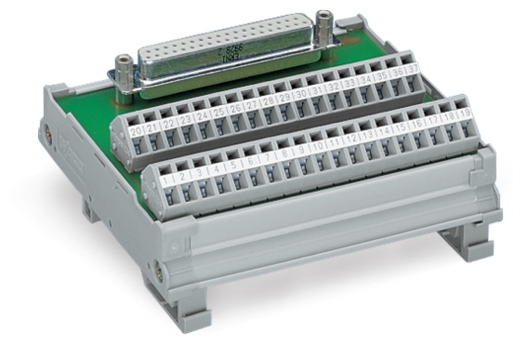 WAGO 289-558 Interfészmodul Mini D-sub anyacsatlakozóval 37 pólusú