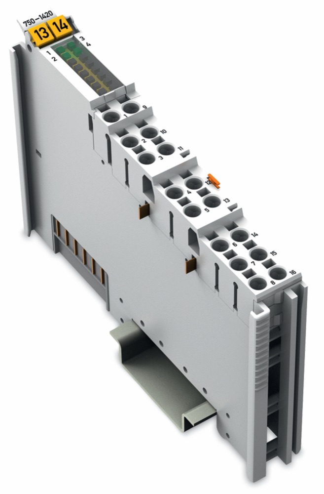 WAGO 750-1420 4DI 24VDC 3ms 3 vezeték termékfotó