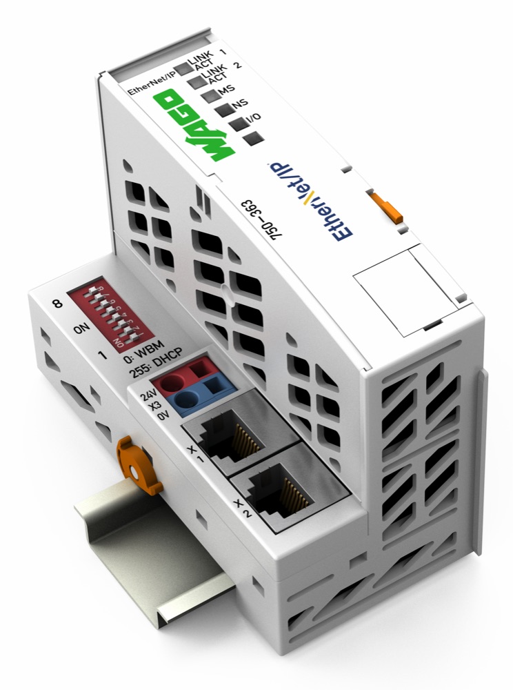 WAGO 750-363 EtherNet/IP terepi busz csatoló