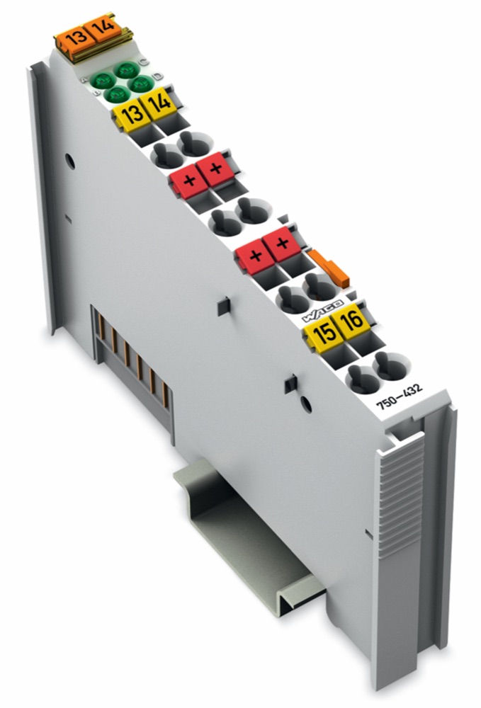 WAGO 750-432 4DI 24VDC 3ms 2 vezeték termékfotó