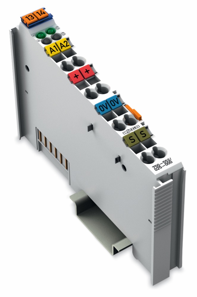 WAGO 750-552/025-000 2AO 0 … 20mA, világosszürke