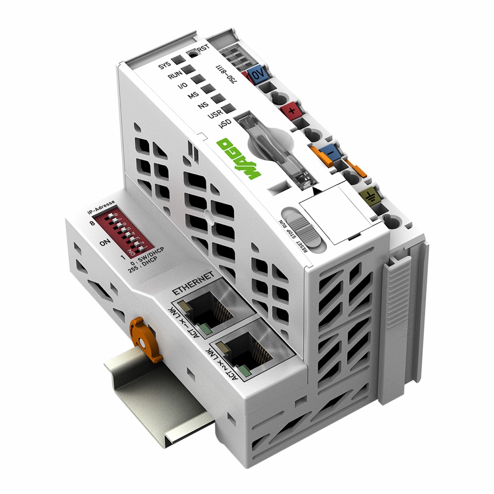 WAGO 750-8111 PLC vezérlő, PFC100, 2xETHERNET termékfotó