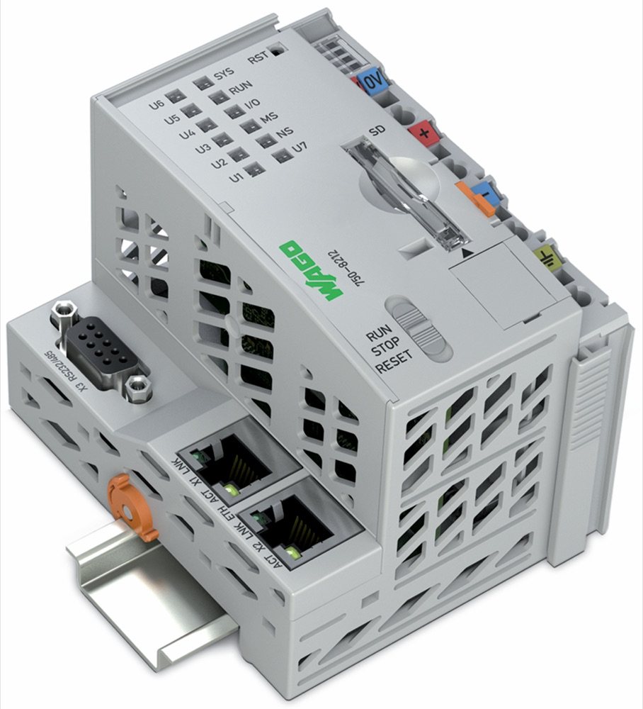WAGO 750-8212/025-000 Vezérlő PFC200, 2. generáció, 2 x ETHERNET, RS-232/-485 termékfotó