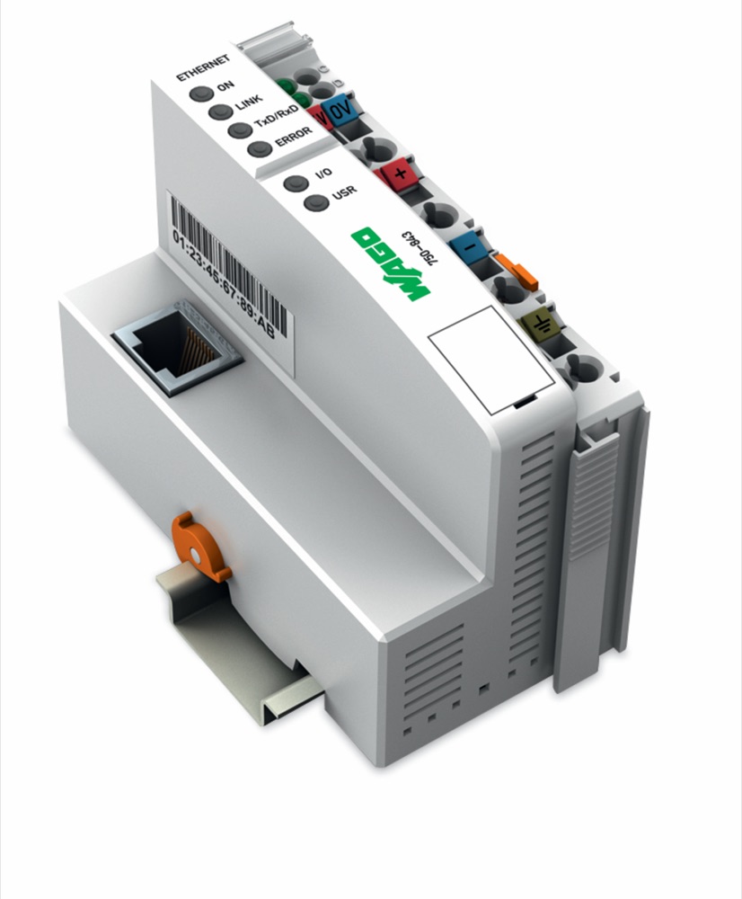 WAGO 750-843 ETHERNET-vezérlő G1 ECO termékfotó